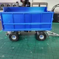 Mô hình rơ-moóc nông nghiệp 9 tấn (tương thích máy kéo MrHanjak) - Thumbnail 6