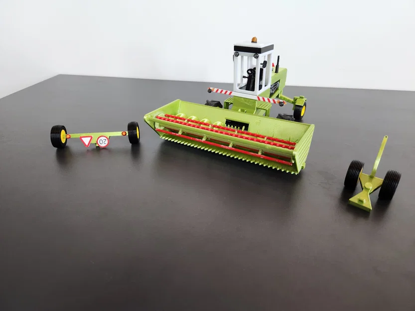 Mô hình máy nông nghiệp Fortschritt E 303 in 3D tỷ lệ 1:32 - Image 4