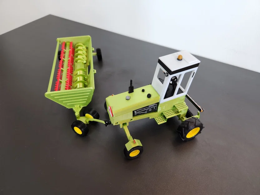 Mô hình máy nông nghiệp Fortschritt E 303 in 3D tỷ lệ 1:32 - Image 5