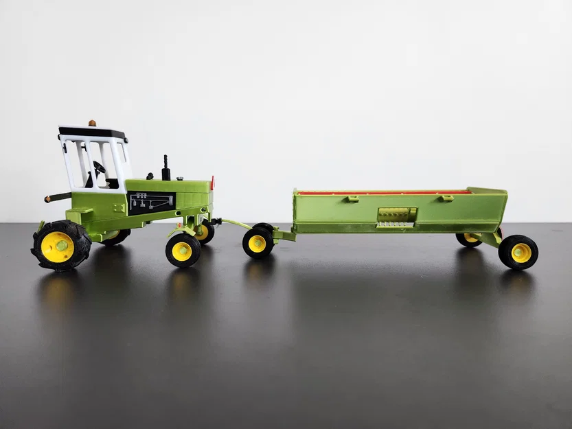 Mô hình máy nông nghiệp Fortschritt E 303 in 3D tỷ lệ 1:32 - Image 7
