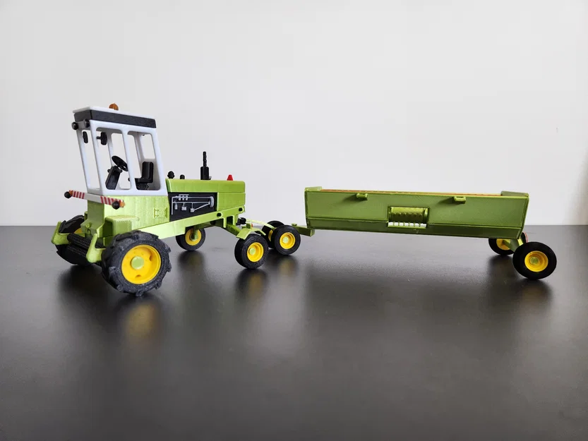 Mô hình máy nông nghiệp Fortschritt E 303 in 3D tỷ lệ 1:32 - Image 11