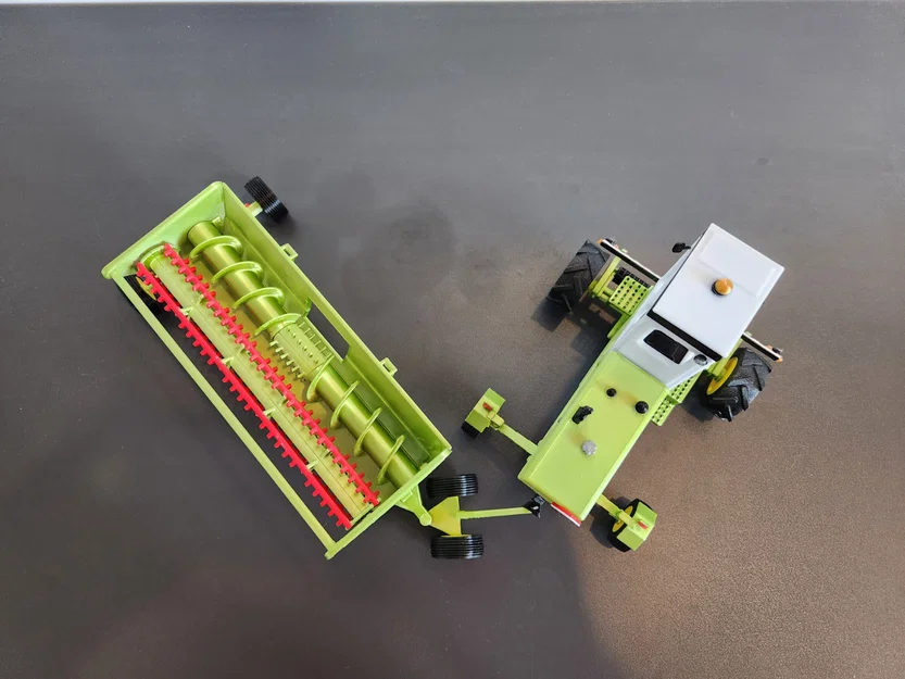 Mô hình máy nông nghiệp Fortschritt E 303 in 3D tỷ lệ 1:32 - Image 14