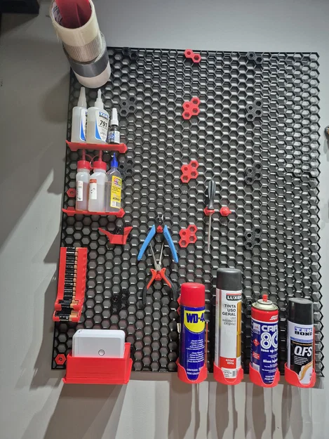 Khung viền trang trí bảng treo HSW (Honeycomb Storage Wall) - Image 1