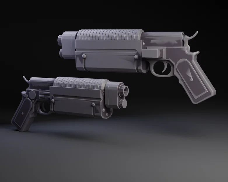 Mô hình 3D súng Cassian Andor Mercenary Bryar Pistol cực chất - Image 1