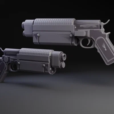 Mô hình 3D súng Cassian Andor Mercenary Bryar Pistol cực chất