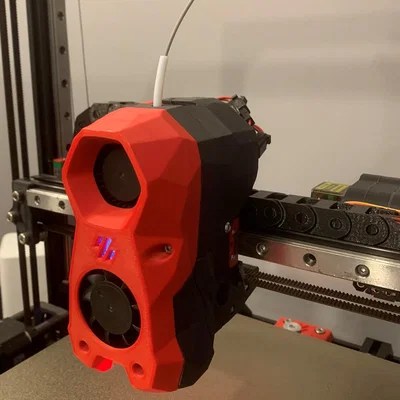 Voron Stealthburner Clockwork2 NEMA17 kèm nắp che cáp