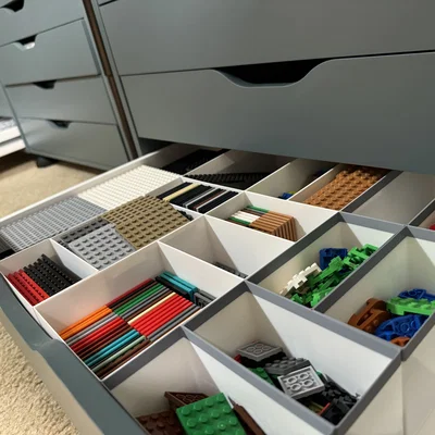 Khay Ngăn Kéo Modular cho Ikea Alex (Ikea Alex Modular Drawer Bins)