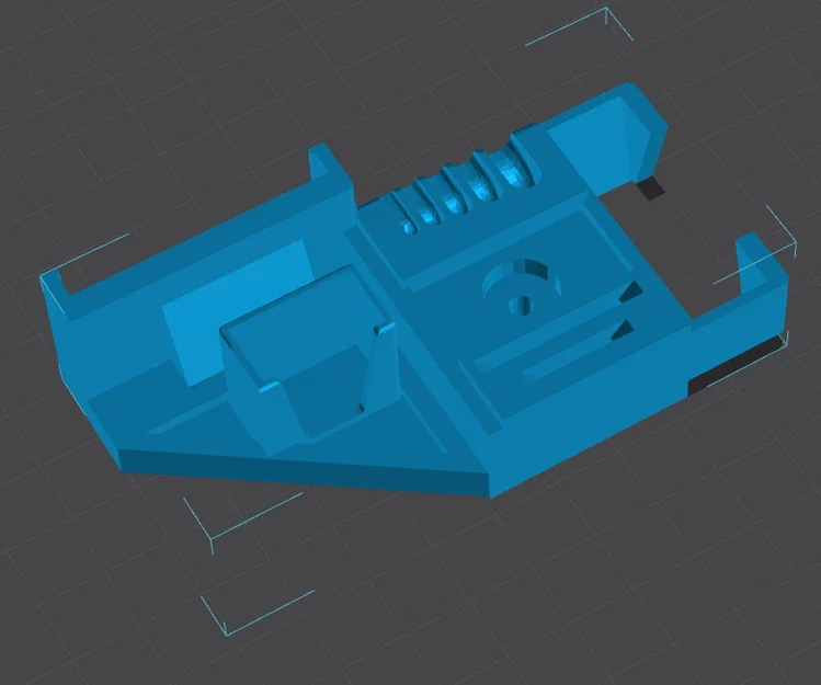 Khay gắn dụng cụ bên phải cho máy in 3D Ender 3 v3 KE/SE - Image 1