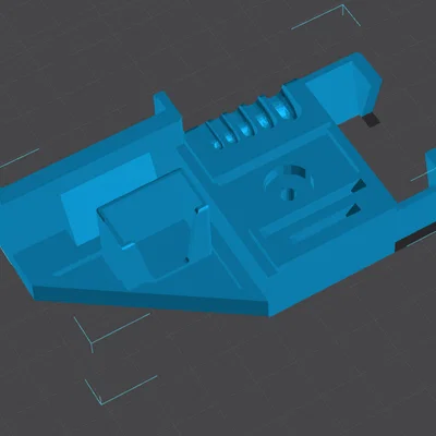 Khay gắn dụng cụ bên phải cho máy in 3D Ender 3 v3 KE/SE