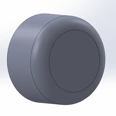 Núm vặn chỉnh âm lượng cho xe Ford và Mercury (File in 3D)