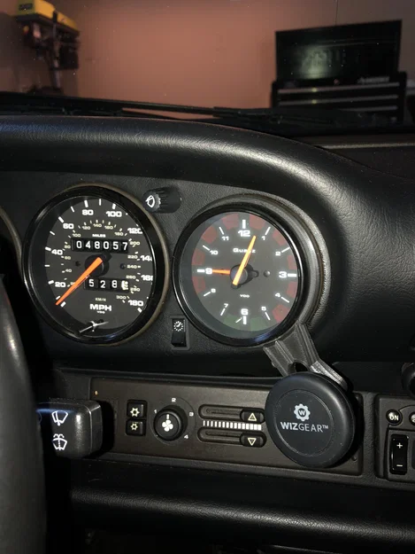 Giá kẹp điện thoại gắn đồng hồ cho Porsche 911, 930, 993, 964 - Image 3