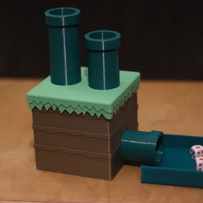 Mario Dice Tower – Tháp thả xúc xắc ống Mario