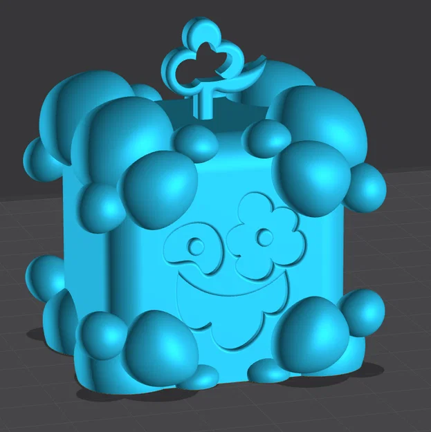 Mô hình 3D Smoke Fruit - Trái Khói Blox Fruits cho fan Roblox - Image 1