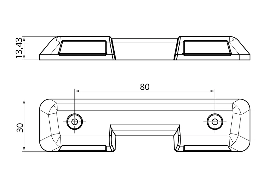 Bát gắn L-Boxx (Mounting Bracket) cho Bosch & Sortimo - Image 4