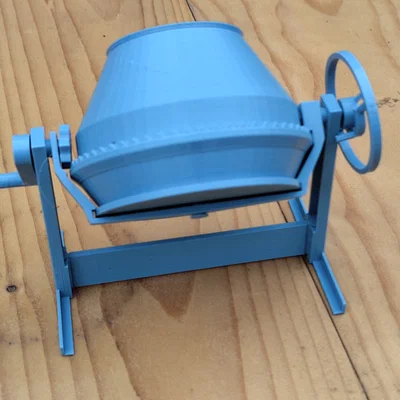Máy trộn bê tông (Concrete Mixer)