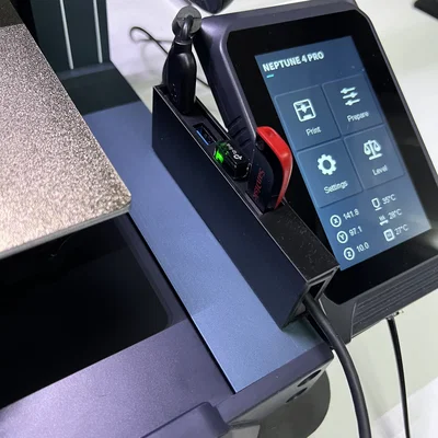 Ngàm gắn Anker USB Hub cho Elegoo Neptune 4