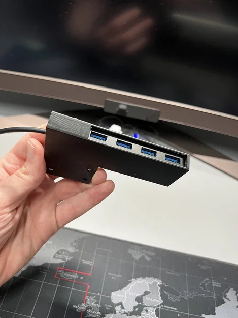 Ngàm gắn Anker USB Hub cho Elegoo Neptune 4 - Image 2