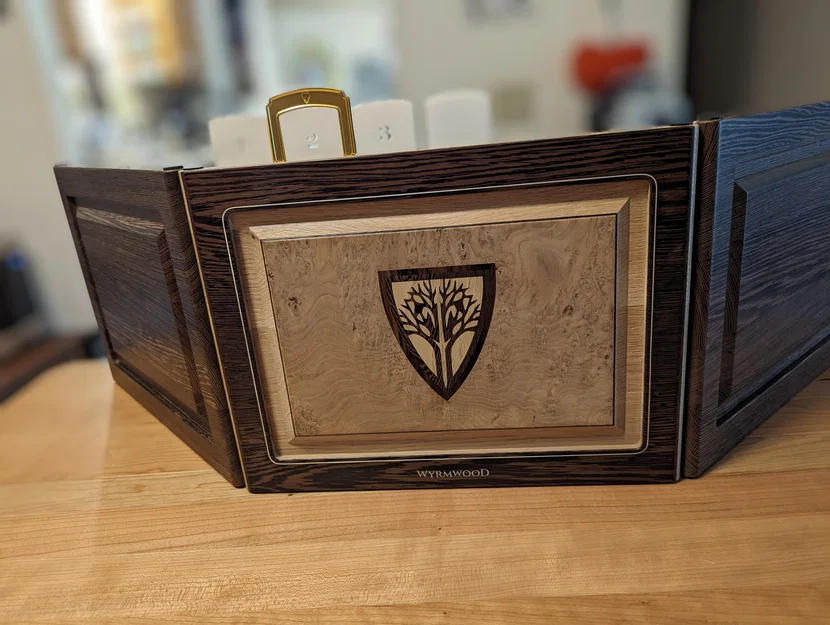 Hệ thống Initiative Tracker tương thích Wyrmwood DM Screen (3D print) - Image 2