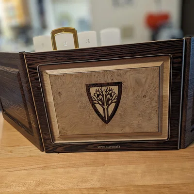 Hệ thống Initiative Tracker tương thích Wyrmwood DM Screen (3D print)