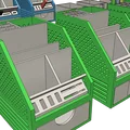 Organizer bàn làm việc: kệ bút dễ in, không support, đã test (có/không ngăn kéo) - Thumbnail 1