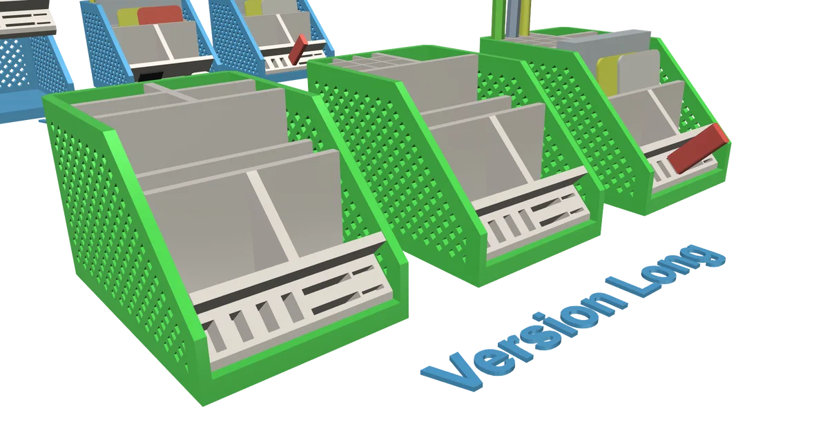 Organizer bàn làm việc: kệ bút dễ in, không support, đã test (có/không ngăn kéo) - Image 6