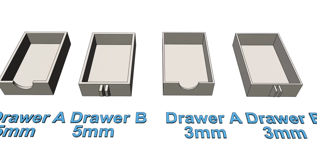 Organizer bàn làm việc: kệ bút dễ in, không support, đã test (có/không ngăn kéo) - Image 12