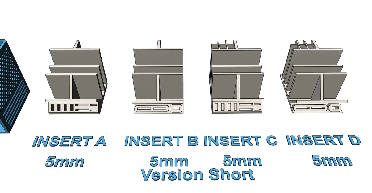 Organizer bàn làm việc: kệ bút dễ in, không support, đã test (có/không ngăn kéo) - Image 22