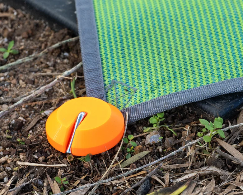 Đĩa an toàn cho cọc lều & groundsheet (TENT PEG GROUNDSHEET SAFETY DISK) - Image 5