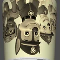 Chụp đèn Paw Patrol Lithopane (Paw Patrol Lampshade) - Thumbnail 1
