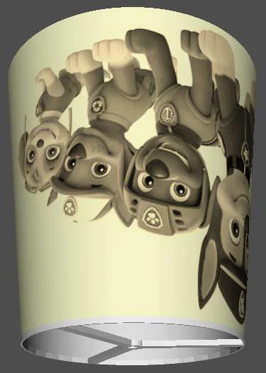 Chụp đèn Paw Patrol Lithopane (Paw Patrol Lampshade) - Image 2