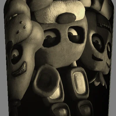 Chụp đèn Lithopane Five Nights At Freddy's