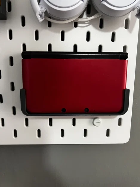 Giá treo Nintendo 3DS XL cho bảng Ikea Skadis (In 3D) - Image 1