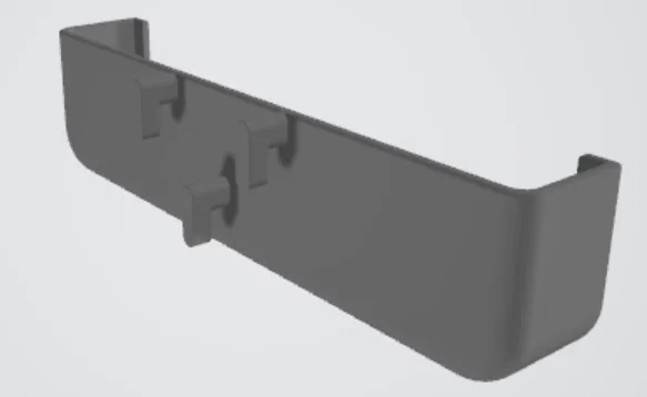 Giá treo Nintendo 3DS XL cho bảng Ikea Skadis (In 3D) - Image 3