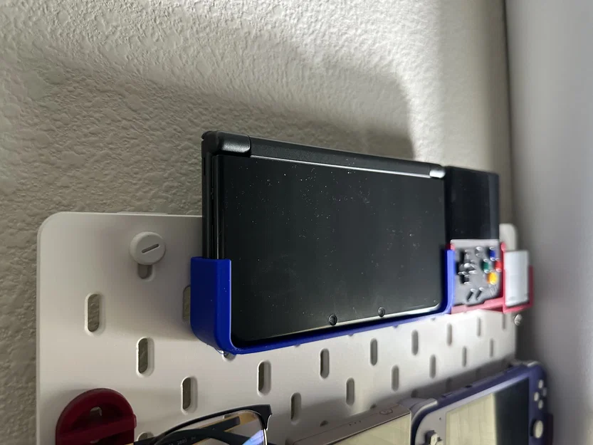 Giá Treo Tường New 3DS XL Cho Bảng IKEA Skadis - In 3D Tiện Lợi - Image 1