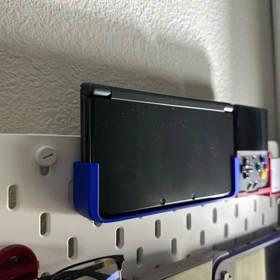 Giá Treo Tường New 3DS XL Cho Bảng IKEA Skadis - In 3D Tiện Lợi