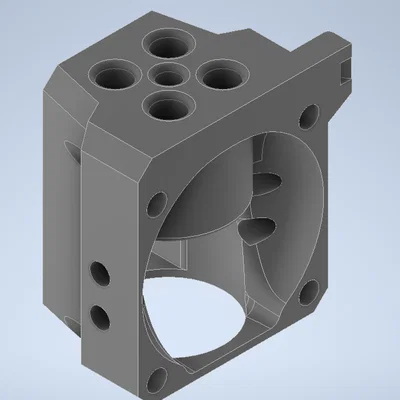 Ngàm gắn Aliexpress REVO V6 Hotend cho Mercury One EVA3 (E34M1)