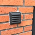 Lưới thông gió (air ventilation grill) cho ống 75mm - Thumbnail 1