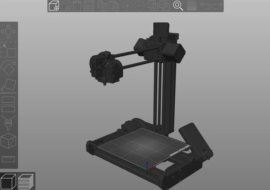Tải mô hình 3D máy in Prusa MINI+ cho PrusaSlicer chi tiết - Image 1
