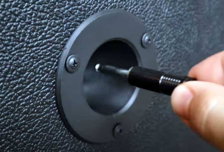 Jack Plate Âm Sâu Cho Thùng Amp Guitar (Deep Recessed Jack Plate) - Image 1