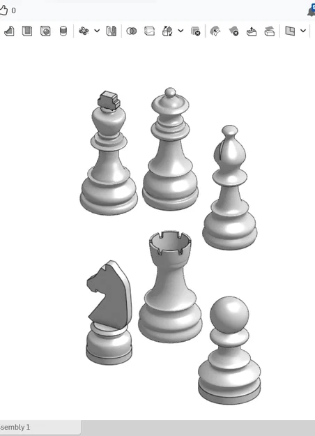 schach šachy – Bộ quân cờ vua - Image 2