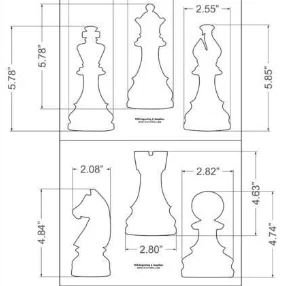 schach šachy – Bộ quân cờ vua