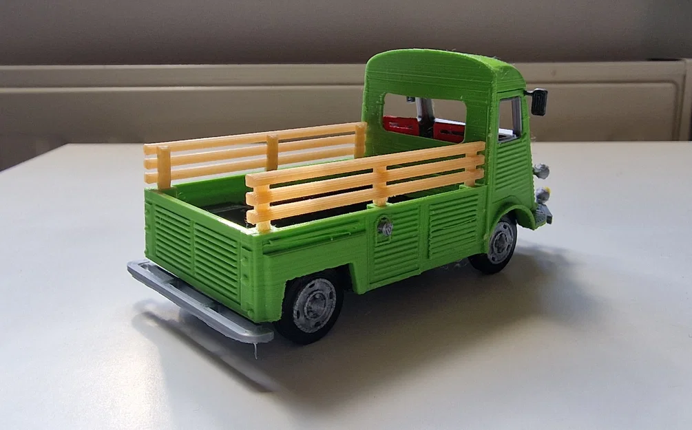 Mô hình in 3D xe tải cổ Citroen Type H 1952 (Tỷ lệ 1:34) - Image 2