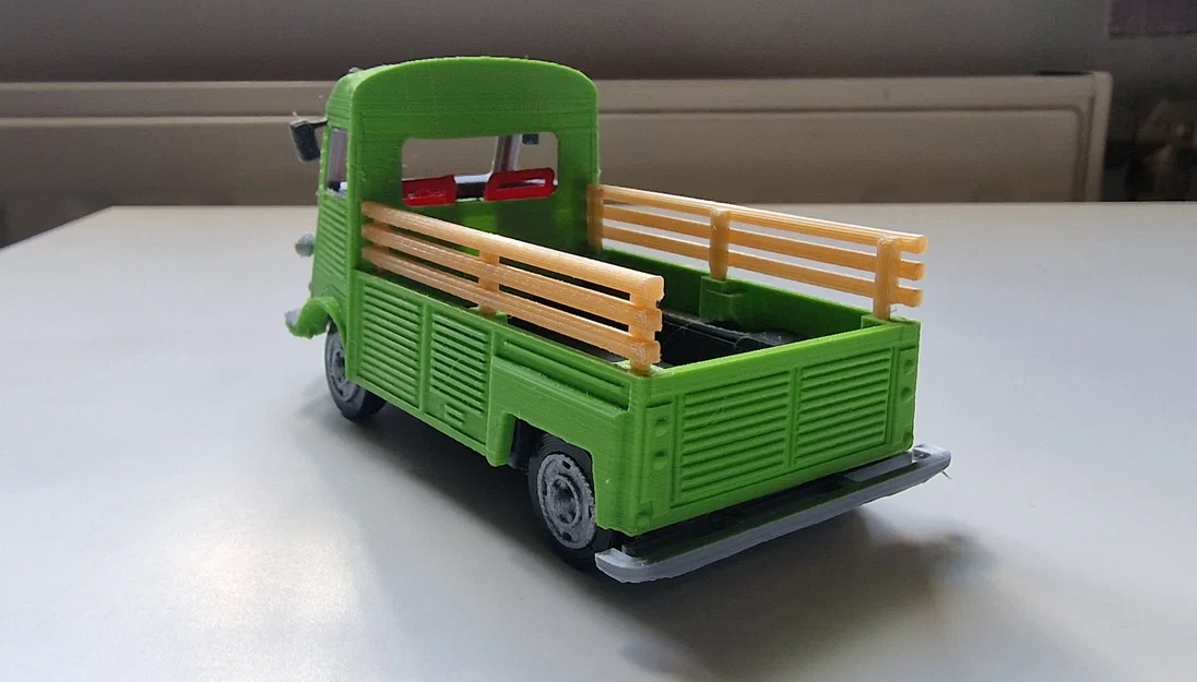 Mô hình in 3D xe tải cổ Citroen Type H 1952 (Tỷ lệ 1:34) - Image 3