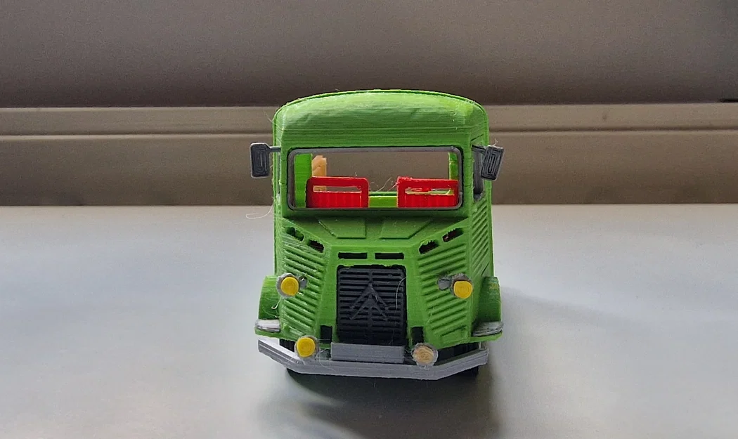 Mô hình in 3D xe tải cổ Citroen Type H 1952 (Tỷ lệ 1:34) - Image 5