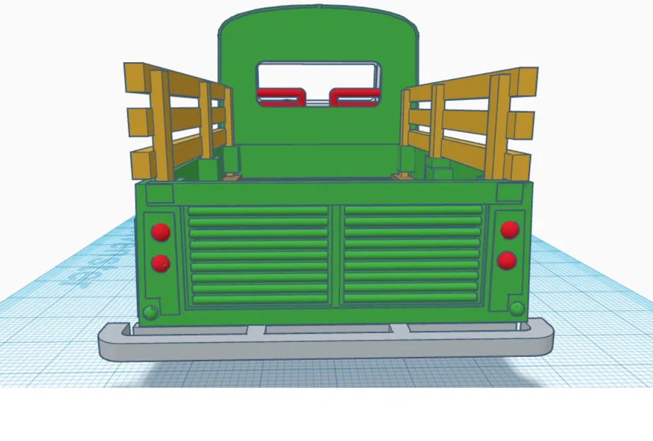 Mô hình in 3D xe tải cổ Citroen Type H 1952 (Tỷ lệ 1:34) - Image 6
