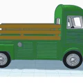 Mô hình in 3D xe tải cổ Citroen Type H 1952 (Tỷ lệ 1:34) - Thumbnail 8