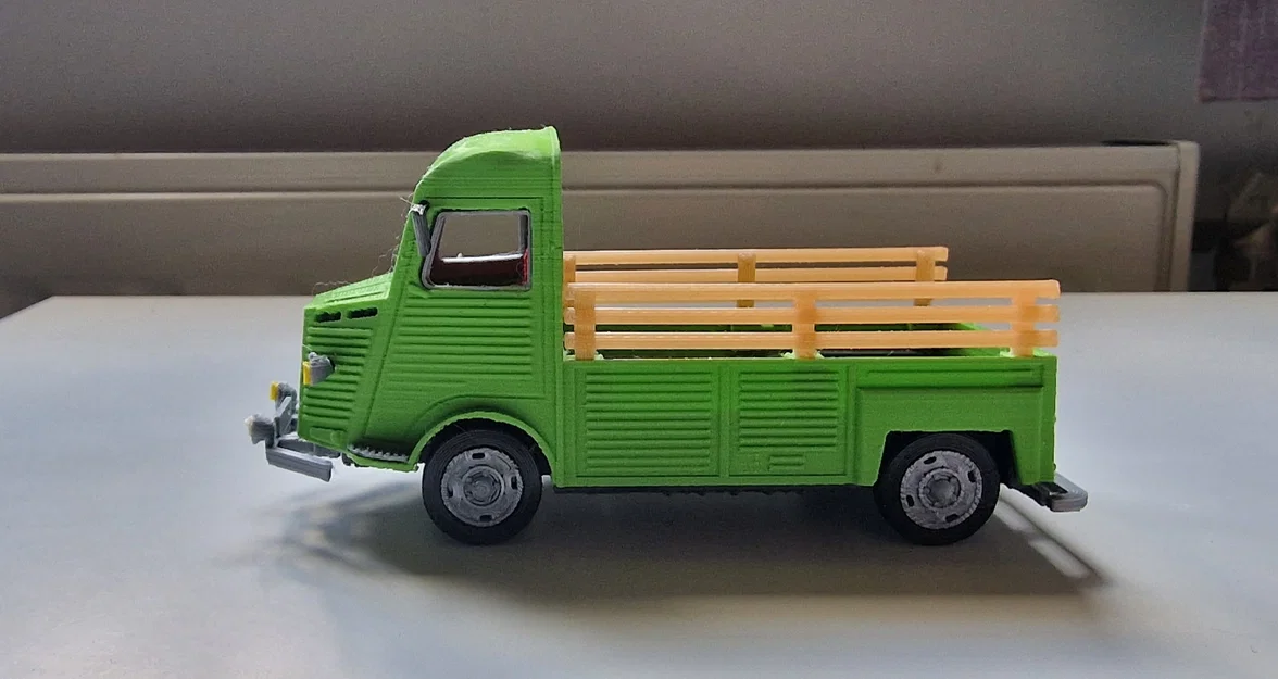 Mô hình in 3D xe tải cổ Citroen Type H 1952 (Tỷ lệ 1:34) - Image 9