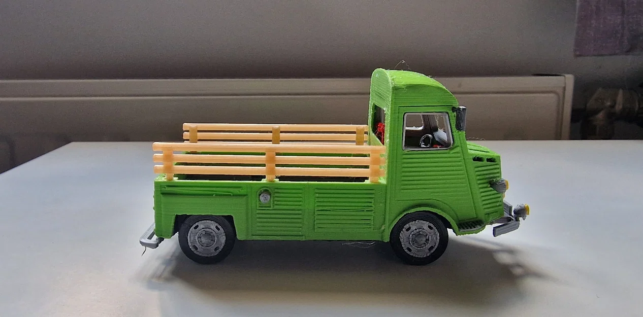 Mô hình in 3D xe tải cổ Citroen Type H 1952 (Tỷ lệ 1:34) - Image 11