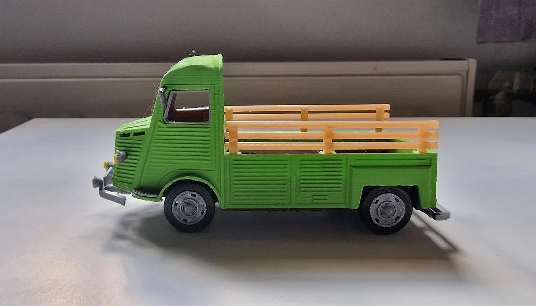 Mô hình in 3D xe tải cổ Citroen Type H 1952 (Tỷ lệ 1:34) - Image 13