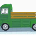 Mô hình in 3D xe tải cổ Citroen Type H 1952 (Tỷ lệ 1:34) - Thumbnail 18